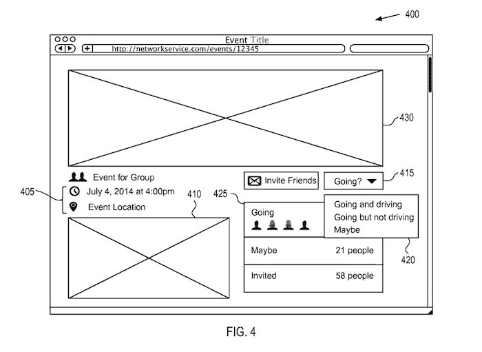 facebook envisage le partage de conduite pour ses pages devenements 1