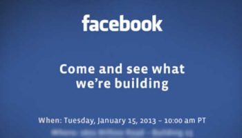 facebook est en train de construire quelque chose quil devoilera la semaine prochaine 1