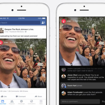 facebook introduit live 1