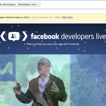 facebook lance developers live une nouvelle plateforme pour les news tutoriels et videos en live 1