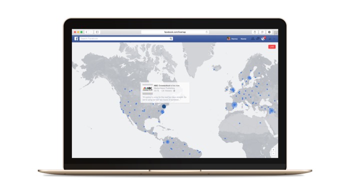 Sur le Web, une nouvelle carte montre les émissions en live dans le monde entier