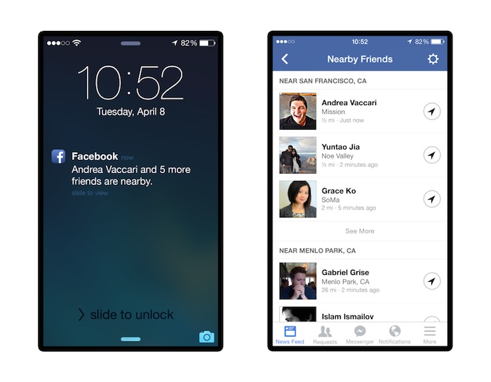 facebook va bientot lancer sa fonctionnalite amis proches 1
