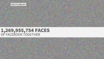 faces of facebook est un mashup interactif des 1 26 milliard de profils 1