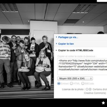 flickr vous permet desormais dintegrer des photos sur le web 1
