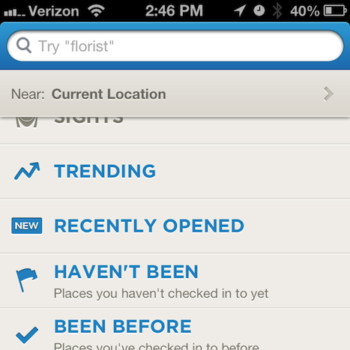 foursquare permet aux utilisateurs dexplorer des lieux qui viennent douvrir 1