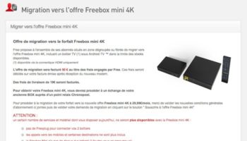 freebox mini 4k deballage prise en main 1
