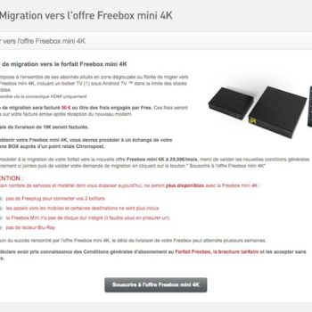 freebox mini 4k deballage prise en main 1