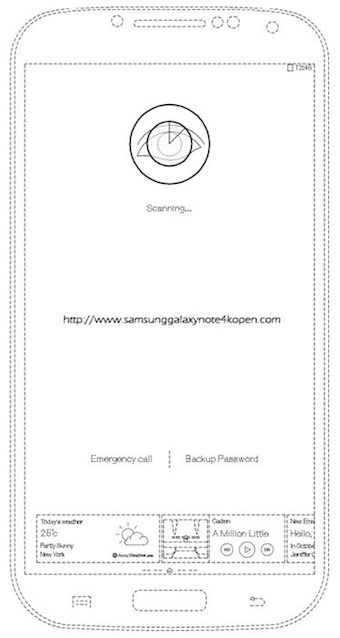 galaxy note 4 un scanner retinien dedie a la securite 1