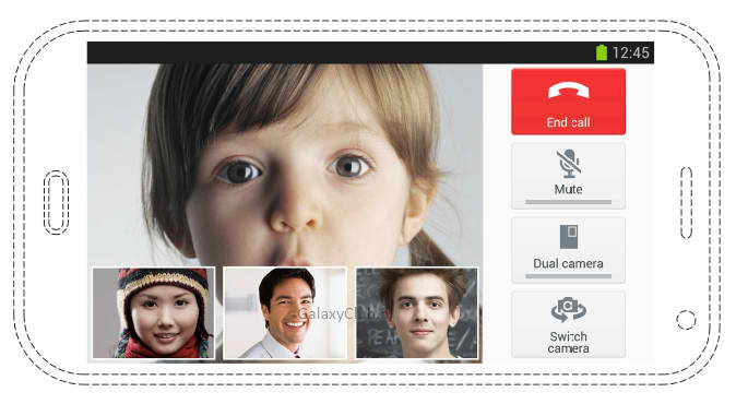 galaxy s5 des appels visio multi utilisateurs 1