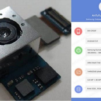 galaxy s6 capteur 20 megapixels 1