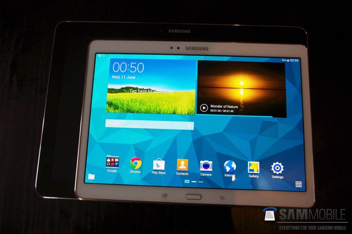 galaxy tab s la tablette samsung se devoile en photos 1