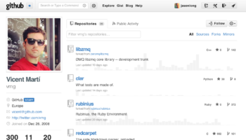 github remodele les pages des profils 1