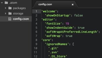 github rend open source son editeur de texte atom 1