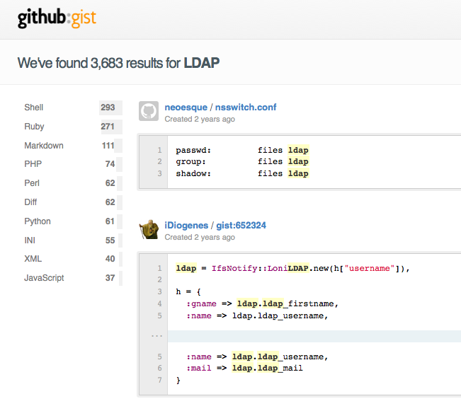 github revoit gist son service de partage de code 1