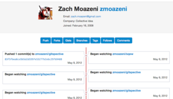 gitspective une timeline de style facebook pour votre code 1