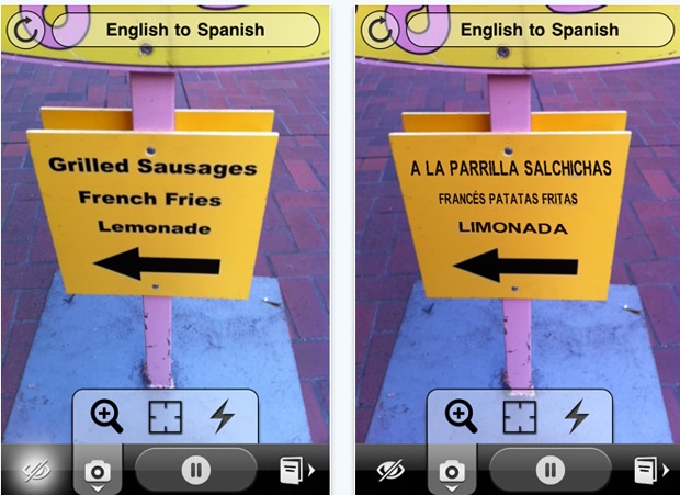 google acquiert word lens une application de traduction en temps reel 1