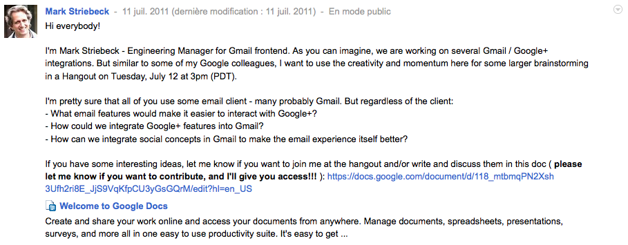 google affirme quune integration de google dans gmail est en cours 1