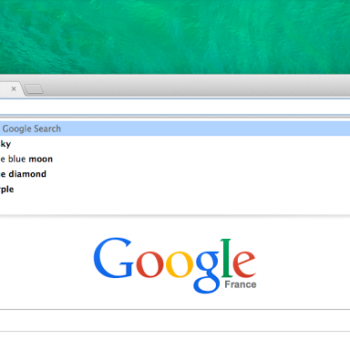 google ajoute un bouton de recherche bleu dans lomnibox de la derniere build de chrome 1