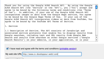 google api ajax search 1