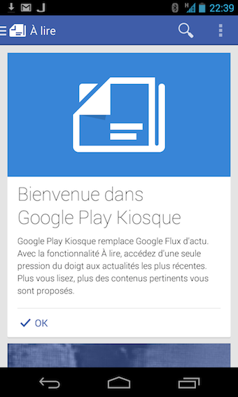 google combine play magazines et flux dactu en une nouvelle application play kiosque 1