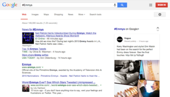 google commence a supporter les hashtags google dans les requetes de recherche 1