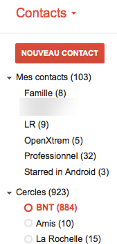 google contacts integre desormais vos contacts google 1