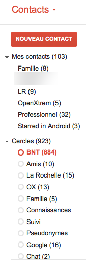 google contacts integre desormais vos contacts google 1