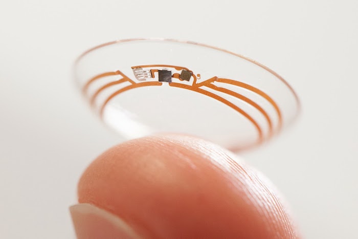 google developpe des lentilles de contact intelligentes pour diabetique 1