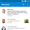 google devoile messenger une nouvelle application material design 1