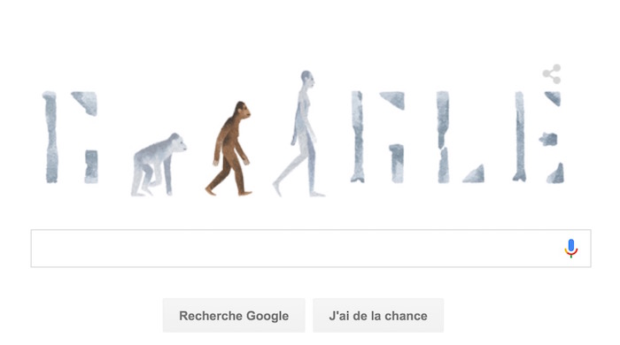 google doodle lucy laustralopitheque 1