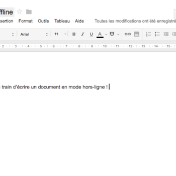 google drive offre enfin ledition hors ligne des documents 1
