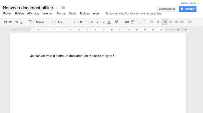 google drive offre enfin ledition hors ligne des documents 1