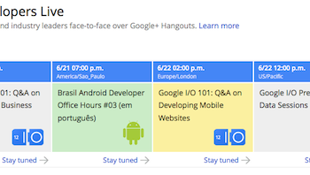 google essaie se rapprocher des developpeurs 1
