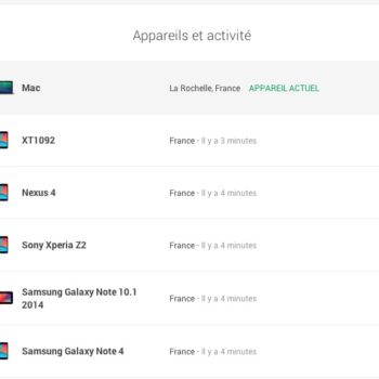 google facilite la gestion de vos peripheriques 1