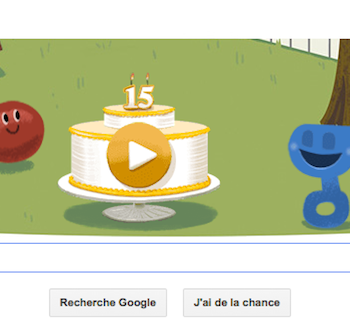 google fete son anniversaire avec un doodle anime 1