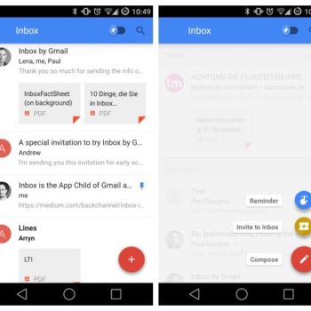 google inbox comment trouver et partager des invitations 1