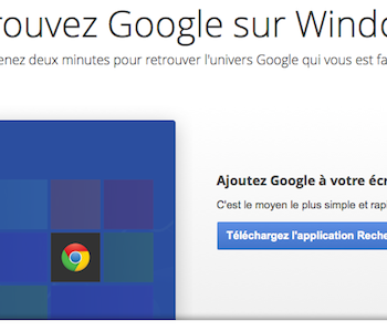 google lance chrome pour windows 8 1