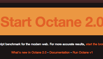 google lance la version 2 0 de son outil de benchmark javascript nomme octane 1