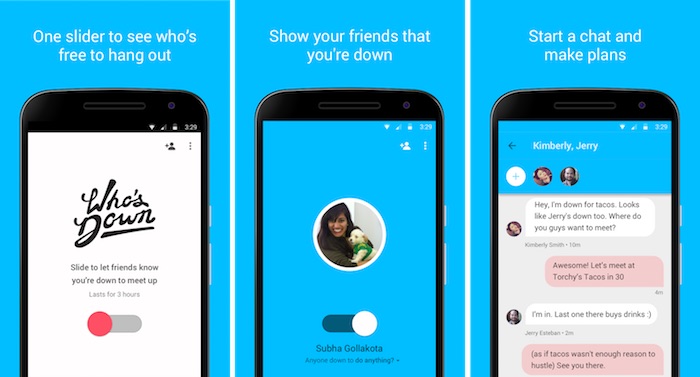 google lance son application whos down 1
