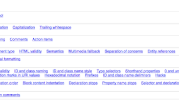 google lance un guide de style pour les langages html et css 1