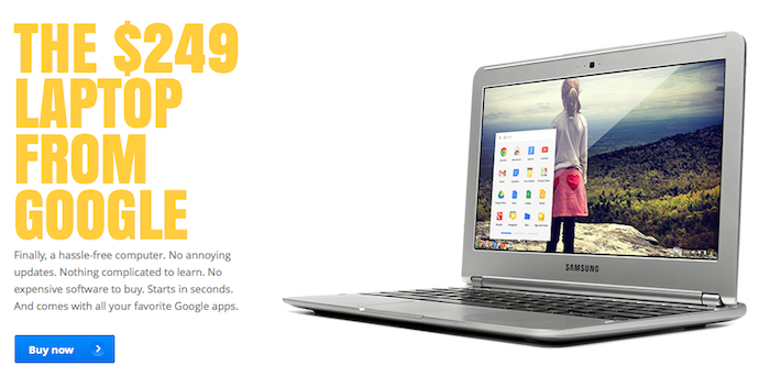 Google lance un nouveau Chromebook pas cher pour inonder les foyers