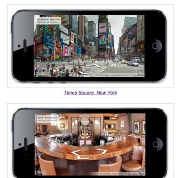 google maps street view arrive sur mobile afin que les utilisateurs ios y est acces 1