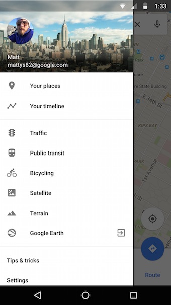 google maps your timeline 1