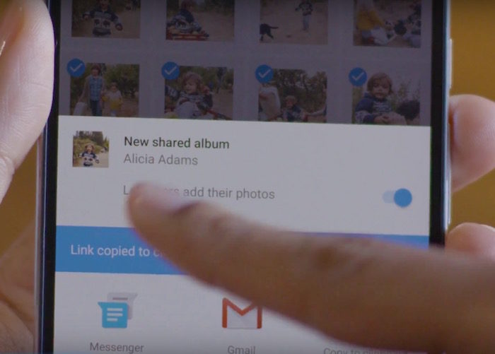 Google Photos lance ses albums partagés