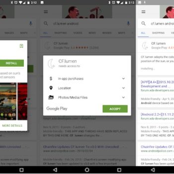google recherche telechargement applications android 1