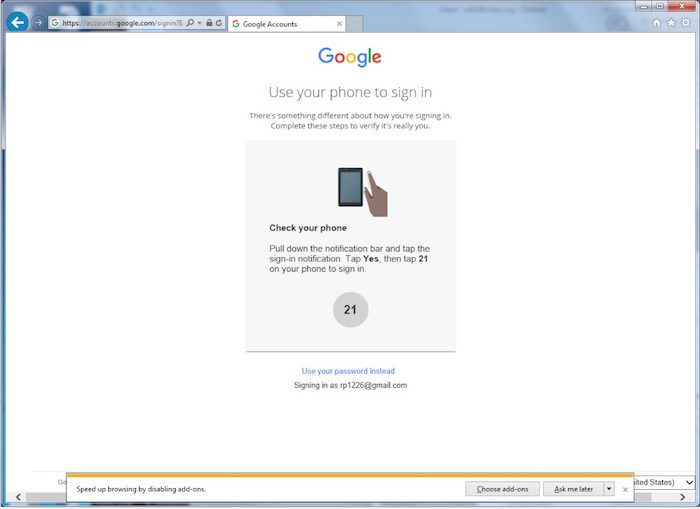 Google remplace les mots de passe en vous connectant avec votre smartphone
