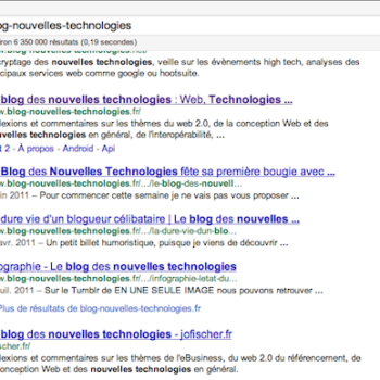 google teste une interface epuree avec une nouvelle previsualisation des sites 1