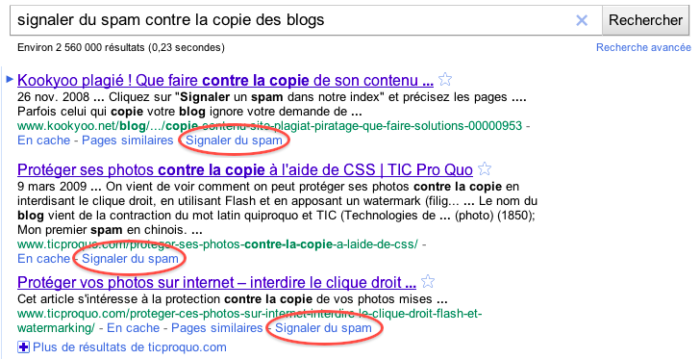 Google Chrome chasse le spam ! Impact sur le SEO