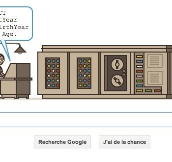 grace hopper linformaticienne americaine dans le doodle du jour 1