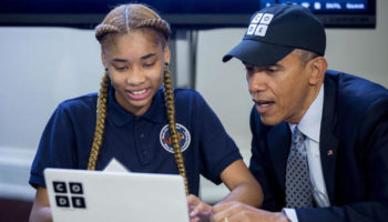 hour of code obama ecrit quelques lignes de javascript 1